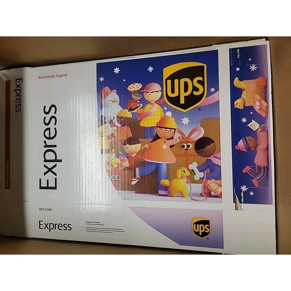 Case of 10 NEW Melissa Mathieson X UPS Holiday Limited Express Boxes!